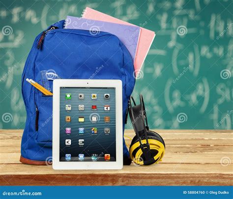 Ipad editorial image. Image of school, supplies, change - 58804760