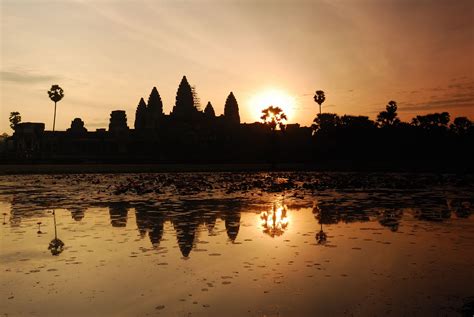 Angkor Wat sunset - simply amazing! Beautiful Beaches, Most Beautiful ...