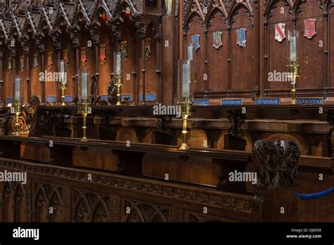 Interior of Salisbury Cathedral Stock Photo - Alamy