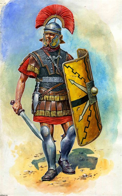 Roman centurion- by Александр Ежов | Roman warriors, Roman history, Roman centurion