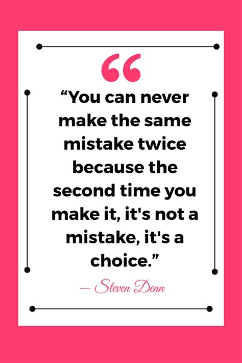 25 Inspirational Quotes About Mistakes - PrettyOpinionated