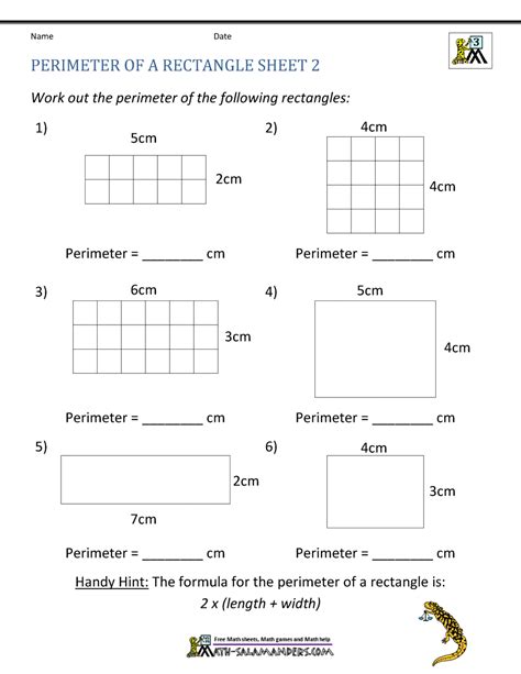 Perimeter of a Rectangle