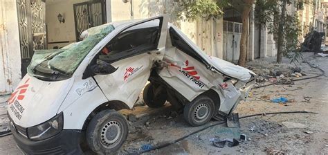 Gaza: Attacks on aid workers and blocks to supplies create impossible situation | MSF UK