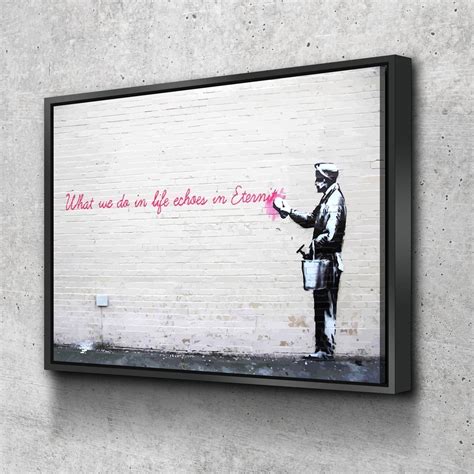 Banksy Prints Banksy Canvas Art Banksy Prints for Sale - Etsy