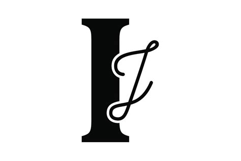 IJ Monogram Graphic by PIKU DESIGN STORE · Creative Fabrica