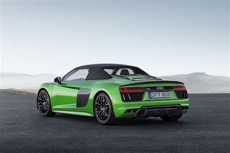 2018 Audi R8 Spyder V10 plus revealed - Photos (1 of 9)