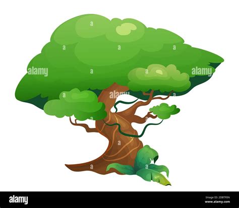 Jungle Tree Clipart