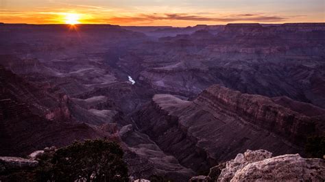 Grand Canyon during sunset HD wallpaper | Wallpaper Flare