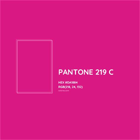 About PANTONE 219 C Color - Color codes, similar colors and paints ...