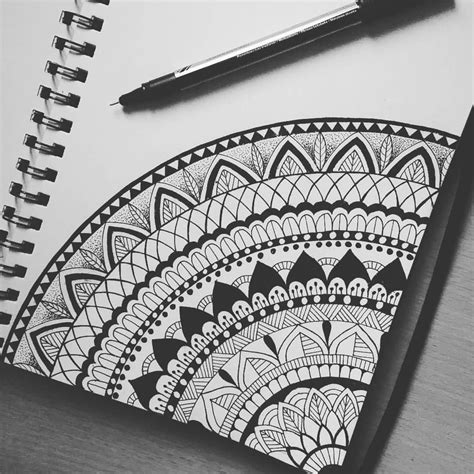 #mandala #mandalaart #zentagle #drawings #mandalaslovers #art #ink #creative #illustrations # ...