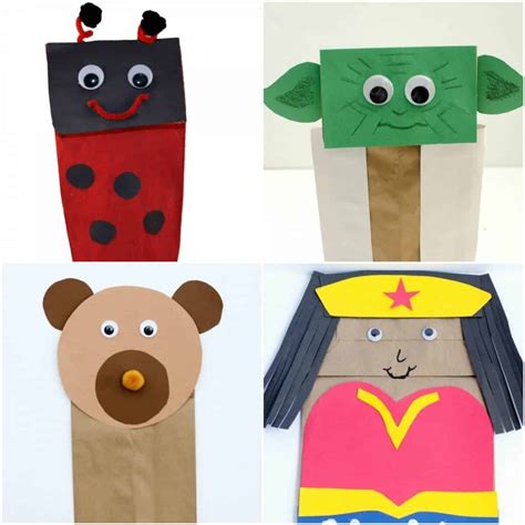 Paper Bag Animal Crafts For Toddlers - aquarium zubehör