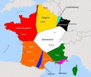 Amazing Facts About the French Border - Vivid Maps