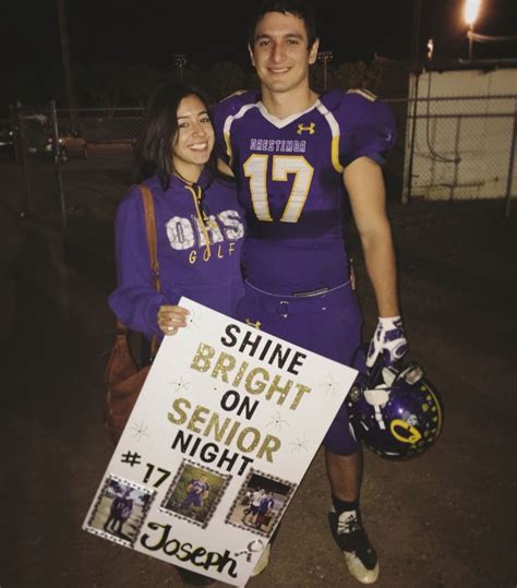 Football poster for boyfriend ️ | Football poster, Senior night ...