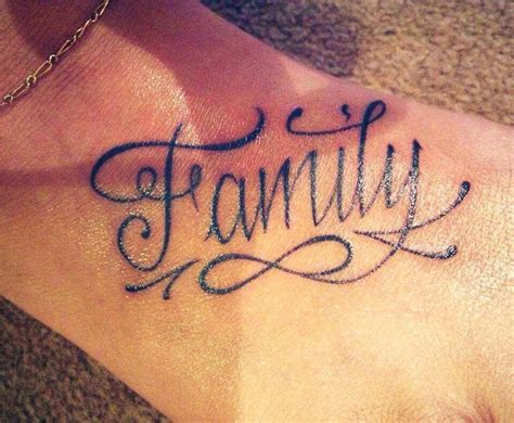 Pin by Carie Lyn Brown on Tattoos I Like | Family tattoos, Foot tattoos, Pretty tattoos