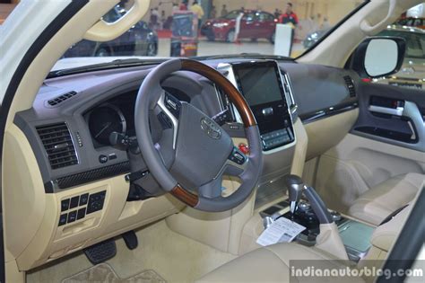 2017 Toyota Land Cruiser TRD interior in Oman