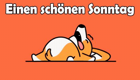 Einen schönen Sonntag GIFs - 90 animierte Bilder kostenlos