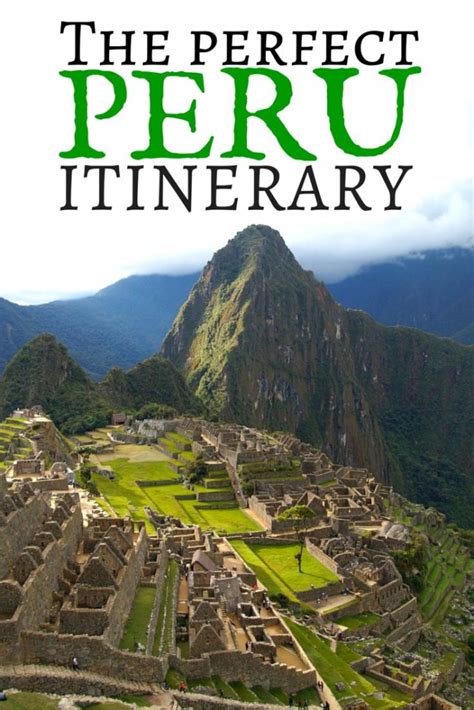 Peru itinerary - 2 Weeks in Peru