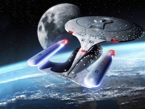 USS Enterprise NCC-1701-D Star Trek 1, Saga Star Trek, Star Trek Series ...