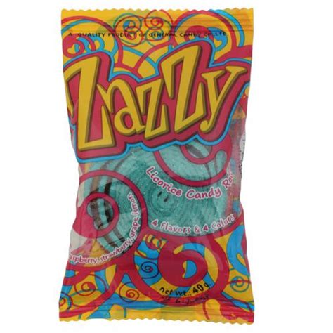 Buy Zazzy Licorice Candy 4 Flavors Raspberry Strawberry Grape Lemon 40 ...