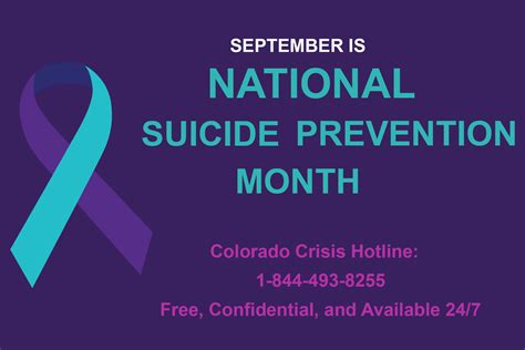 September is Suicide Prevention Month - CBHC