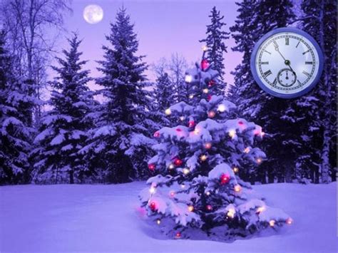 Christmas Clock ScreenSaver - Download