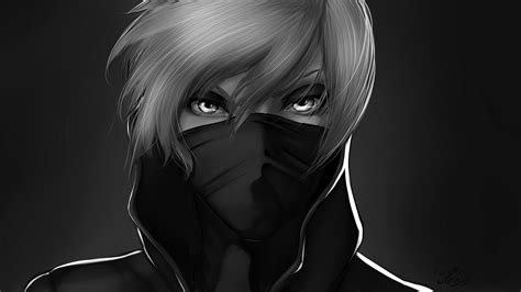 Image - Gray anime face hair mask hd-wallpaper-82164.jpg | Naruto Fanon Wiki | FANDOM powered by ...