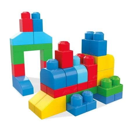 Mega Bloks Let's Get Building Blocks - Walmart.com