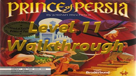 Prince of Persia (1989) || Level 11 || Walkthrough - YouTube