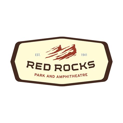 Red Rocks Logo PNG Transparent & SVG Vector - Freebie Supply