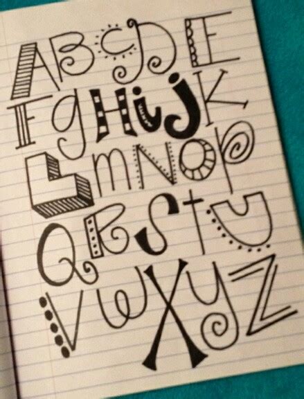 13 Easy And Cool Handwriting Fonts Images - Cool Font Styles Alphabet, Fun Handwriting Fonts and ...