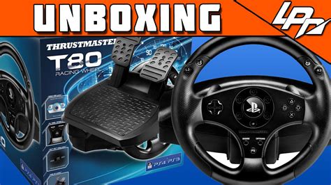 THRUSTMASTER T80 PS3/PS4 Wheel (UNBOXING) - YouTube