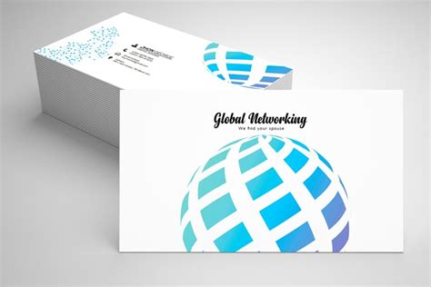 Abstract Business Card Template (148724)