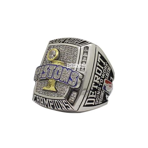 2004 Detroit Pistons NBA Championship Ring – Best Championship Rings|Championship Rings Designer