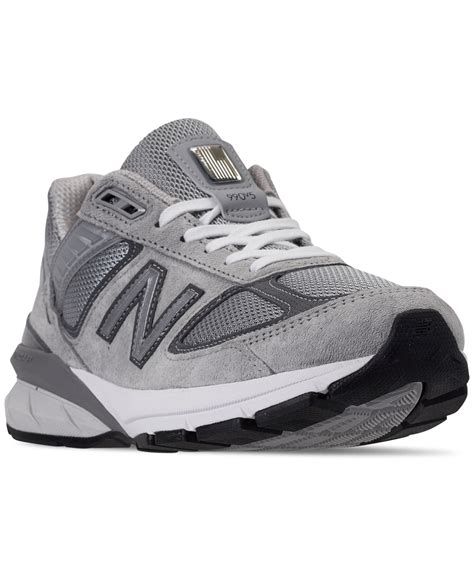 New Balance Women's 990 V5 Running Sneakers From Finish Line In Gray ...