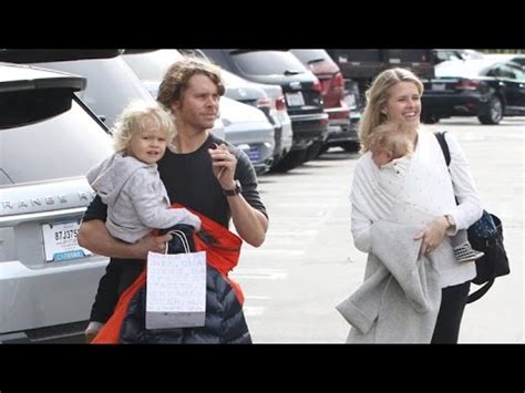 Eric Christian Olsen And His Gorgeous Family Visit The Country Mart - YouTube