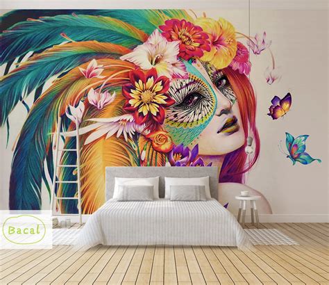 Bacal Custom Wall Mural Art Wall Painting Modern 3d Watercolor ...