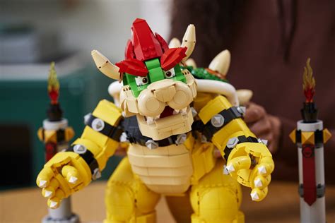 LEGO Confirms Mighty Bowser Set That Can Shoot Fireballs - Gameranx