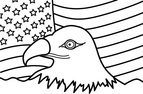 United States Flag Day Coloring Sheet Coloring Pages