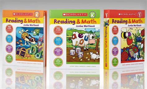 Three-Book Scholastic Math and Reading Workbook Set for $19.99 Shipped ...