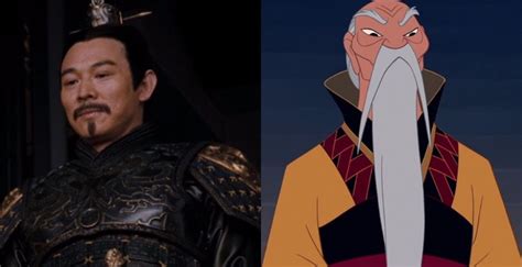 Jet Li as The Emperor of China | Mulan, Disney, Character