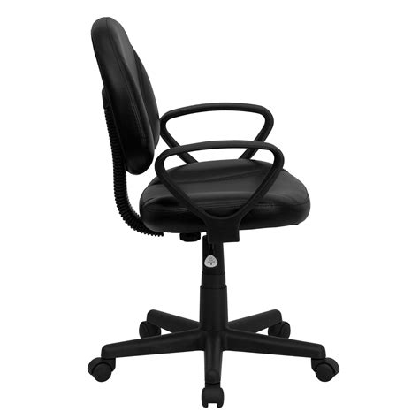 Computer desk chairs side view