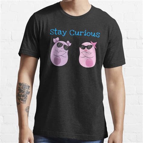 "Stay Curious! with the Amoeba Sisters" T-shirt for Sale by amoebasisters | Redbubble | amoeba ...