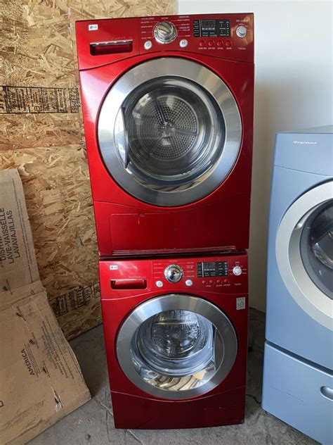 24 Stacked Washer Dryer Combo : LG WM3488HS 24 Inch Front Load Washer ...