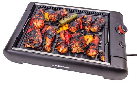 Smokeless Electric Indoor Grill 101– GoWISE USA