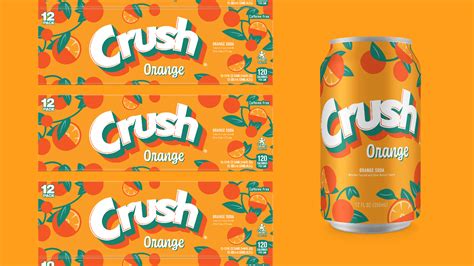 Crush Soda's Refreshingly Fun New Look By Connor Arnot & Liquid ...