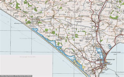 Historic Ordnance Survey Map of Langton Herring, 1919