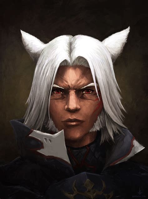 ArtStation - 2nd Male Miqo'te, Commission. FFXIV