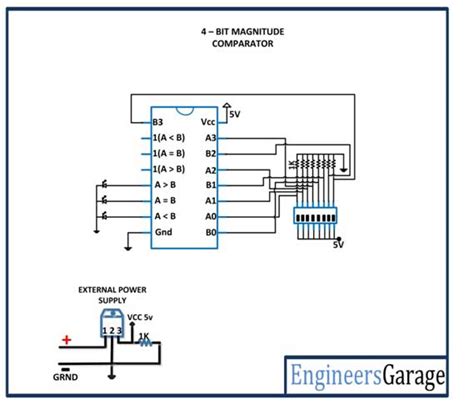 Building 4-Bit Magnitude Comparator Using 7485 IC - DE Part 13