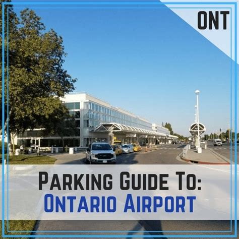 Ontario Airport Parking - find the cheapest and easiest parking options ...