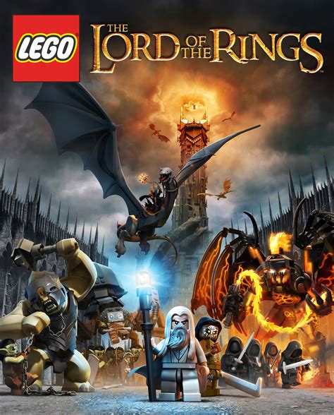 LEGO Lord of the Rings Video Game Villain Art